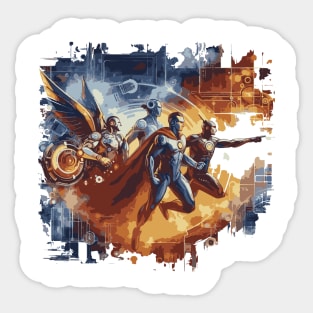 fantasy technology art Sticker